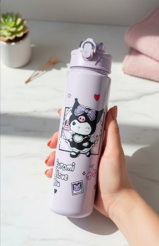 Kuromi Water Bottle